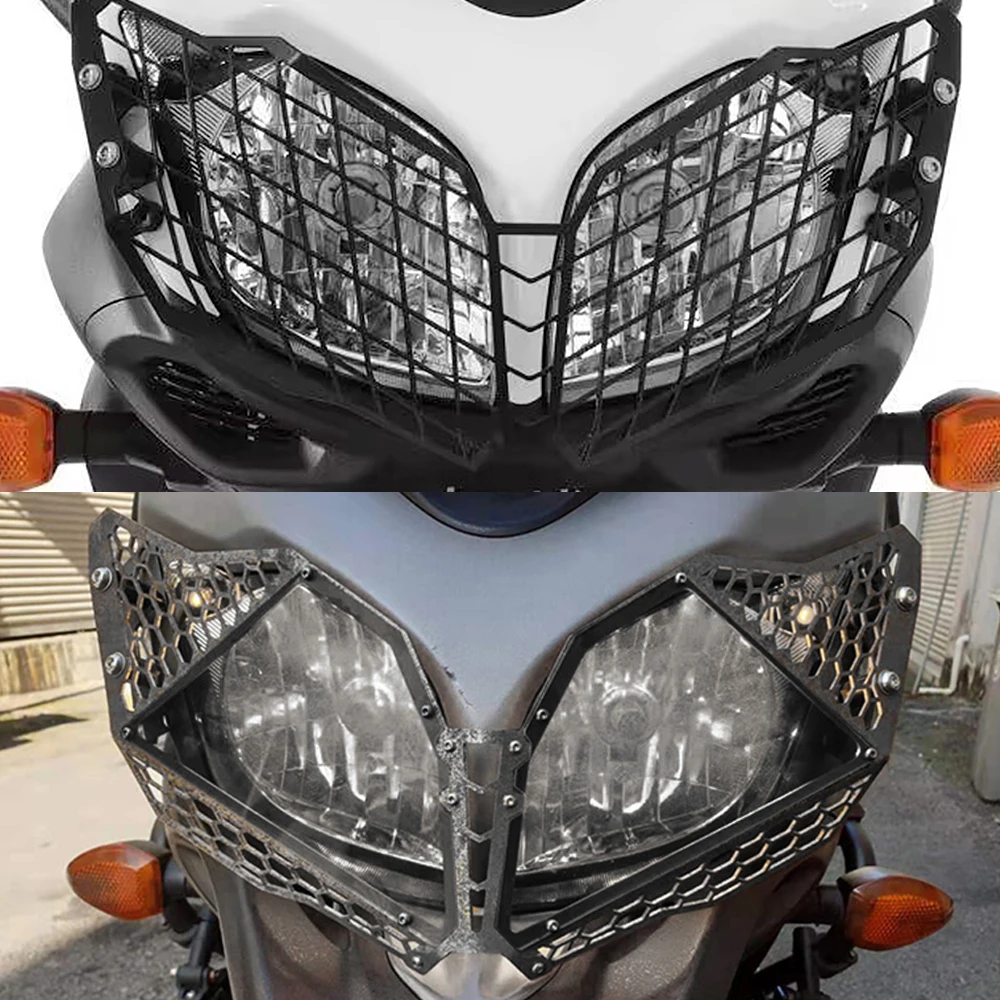 

For Suzuki V-Strom 650 650XT 2012-2014 2015 2016 DL650 V-STROM650 V-STROM650XT Motorcycle Headlight Grill Guard Protection Cover