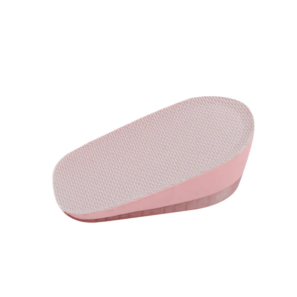 1Pair 2Cm Invisible PU Height Increasing Insole for Men Women Comfortable Slip Resistant Ventilated Deodorant