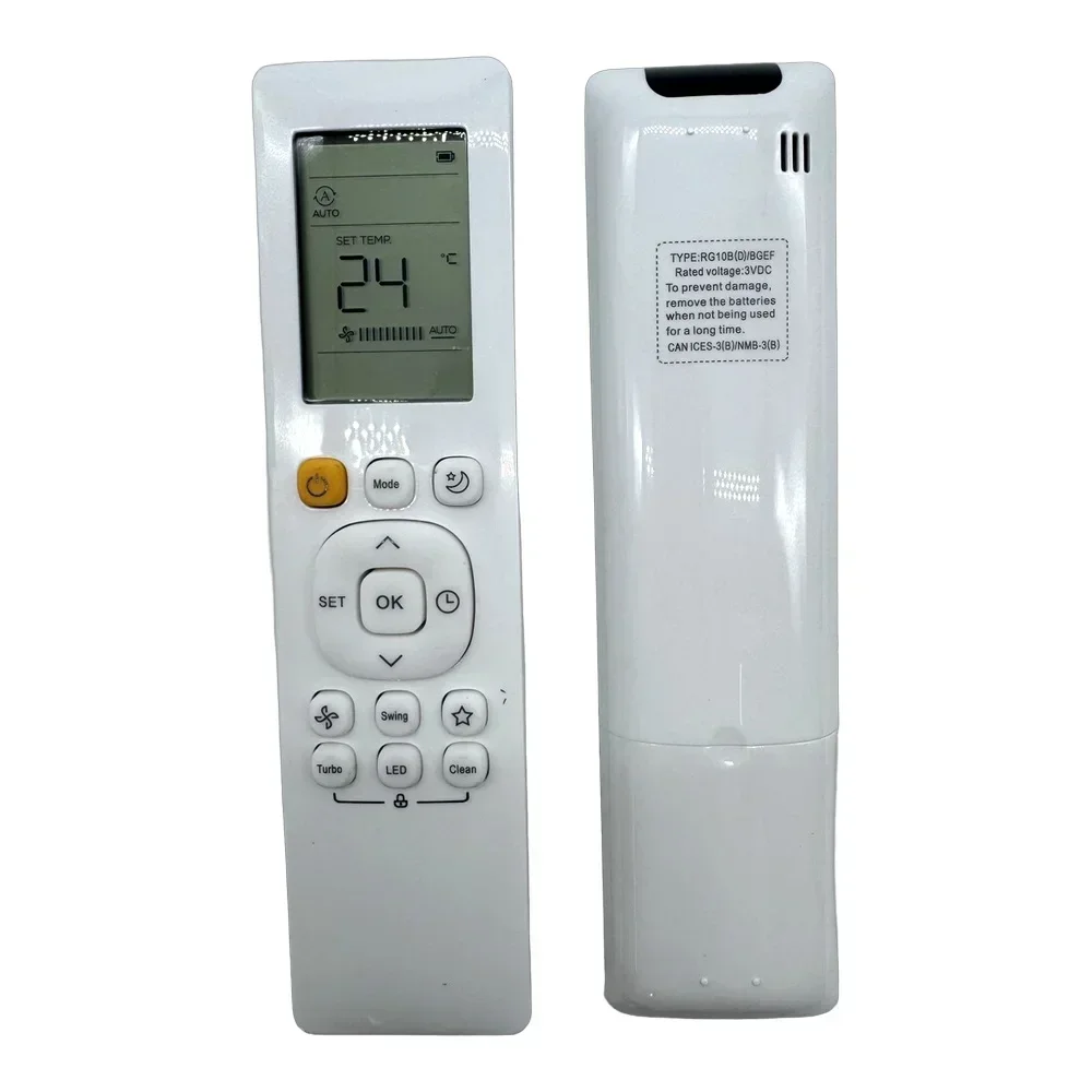 AC Remote Control For Midea Air Conditioner RG10A4(D1)/BGEFU1 RG10A5(D)/BGEF RG10A5(D1)/BGEFU1 RG10A5(D1)/BGCEFU1 RG10A5(D)BGCEF