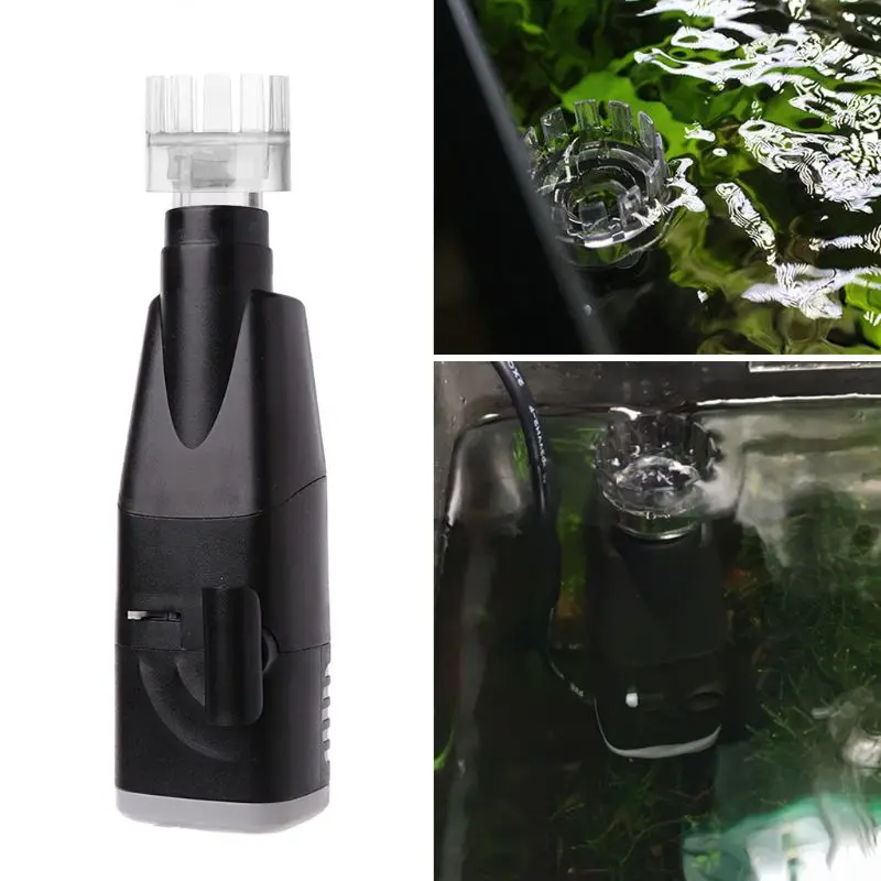 Aquarium Water Surface Oil Protein Skimmers 3.5W Floating Dust Skimmer for Coral Fish for Tank Suitable for Fresh Salt