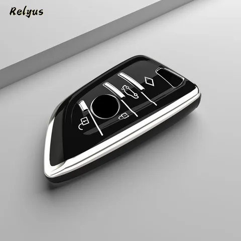 Чехол для автомобильного ключа из ТПУ для BMW X1 X3 X4 X5 X6 F15 F16 F48 G01 G02 F48 G30 G38 525 540 740 1 2 5 7