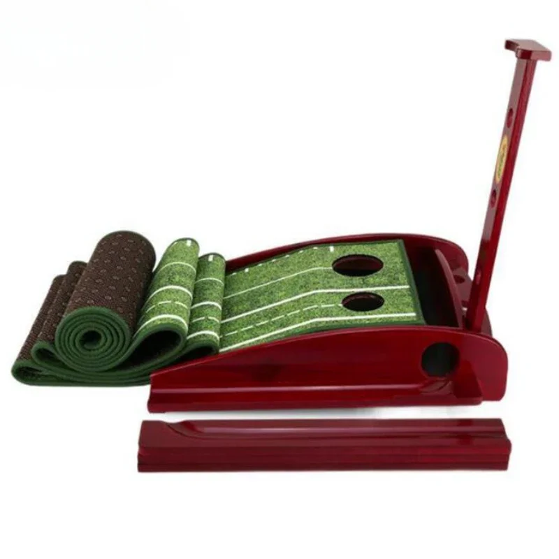 

Manufacturer, indoor solid wood portable formulation, golf putter, velvet fairway practice mat