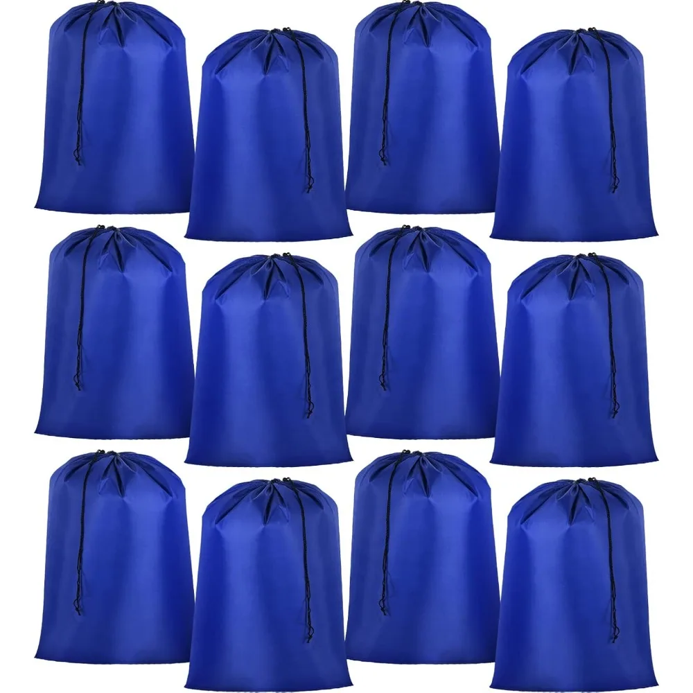 

12 28 X 45 Inch King Size Laundry Bags Bulk Travel Laundry Organizer Bags with Drawstring, Suitable for Baskets, Washable, Heavy