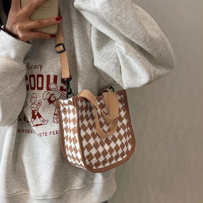 Nowa tekstura i modna torba Crossbody dla uczniów, aby wyjść z podręcznej torby na ramię w zachodnim stylu