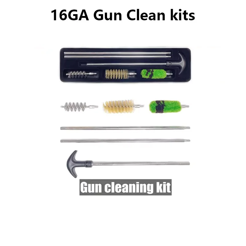 Kit limpieza armas fuego para escopeta calibre 16 - imagen 2