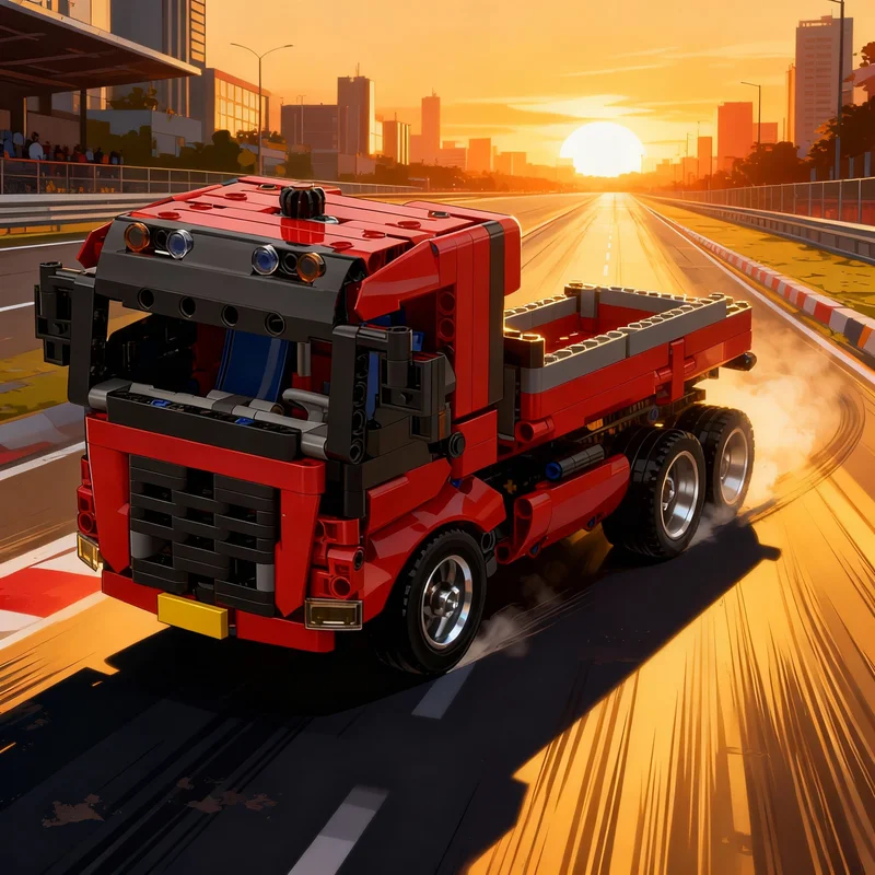 

563pcs MOC Dump Truck Technical Model Building Blocks Construction Assemble Toys DIY Idea Creative Christmas Gift Education