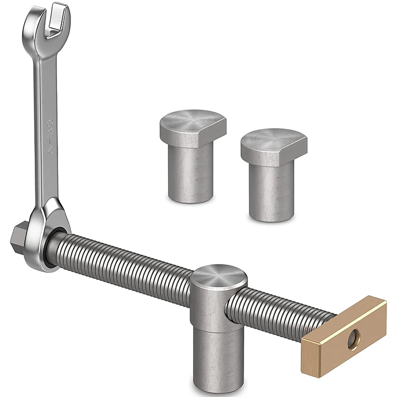 MFT Workbench Desktop Quick Fixture 19/20MM foro regolabile veloce Clip fissa Stop panche per la lavorazione del legno del cane strumento morsetto per carpenteria