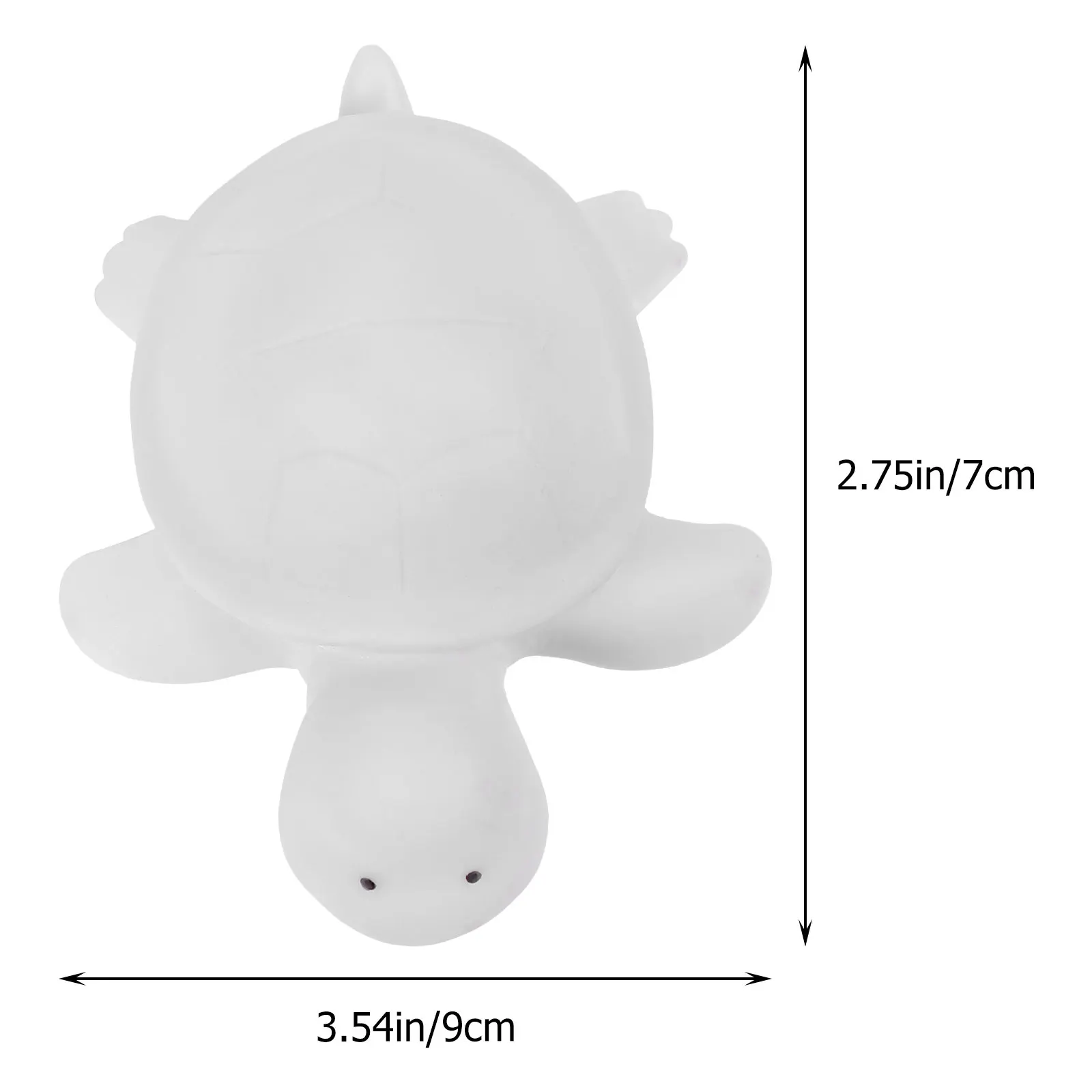 6Pcs LED Glowing Turtle Changing Light for Party Supplies Home Decor Desktop Night Light LED Glowing Turtle Toys