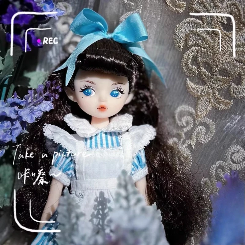 Blommor 체리 BJD 인형 그림 장난감 Dorandoran 빈티지 인형 한정판 Blooms 컬렉션 DIY 맞춤형 소녀