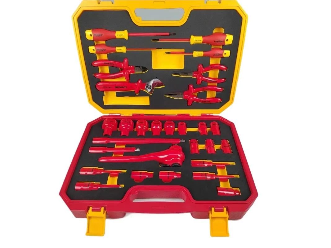 29 Pieces Electrician Insulated Pliers & Wrench Set