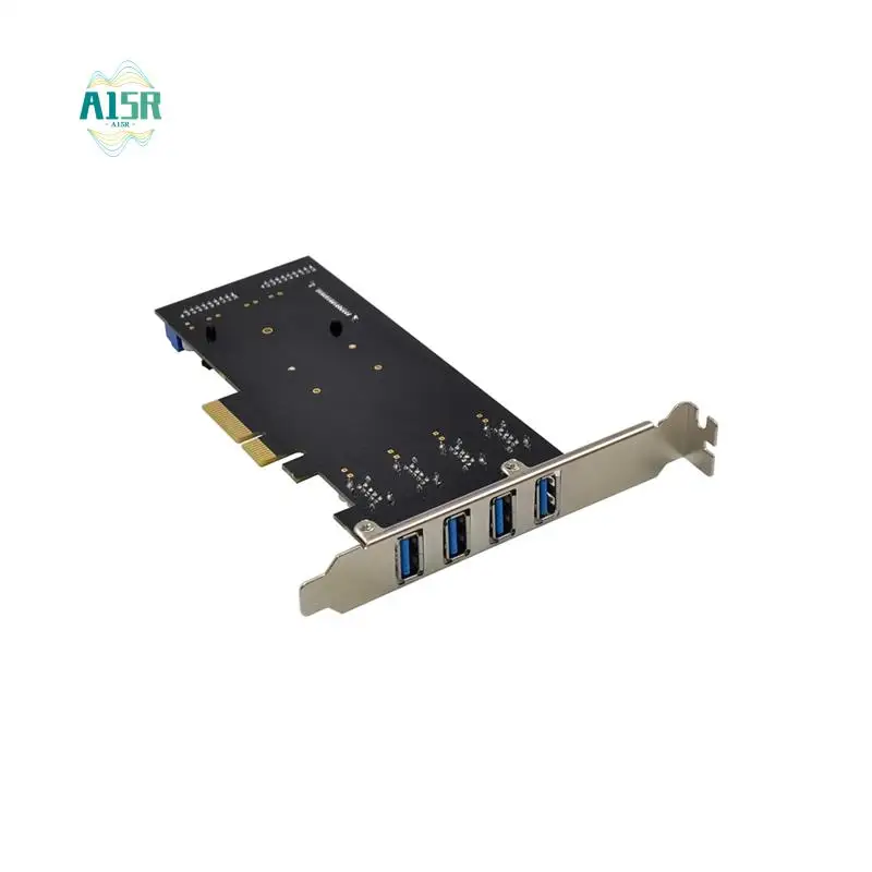 

A15R -ST668 Pcie X4 NEC720201 4-канальный/8-портовый USB3.0 Многофункциональный удобный преобразователь промышленного управления
