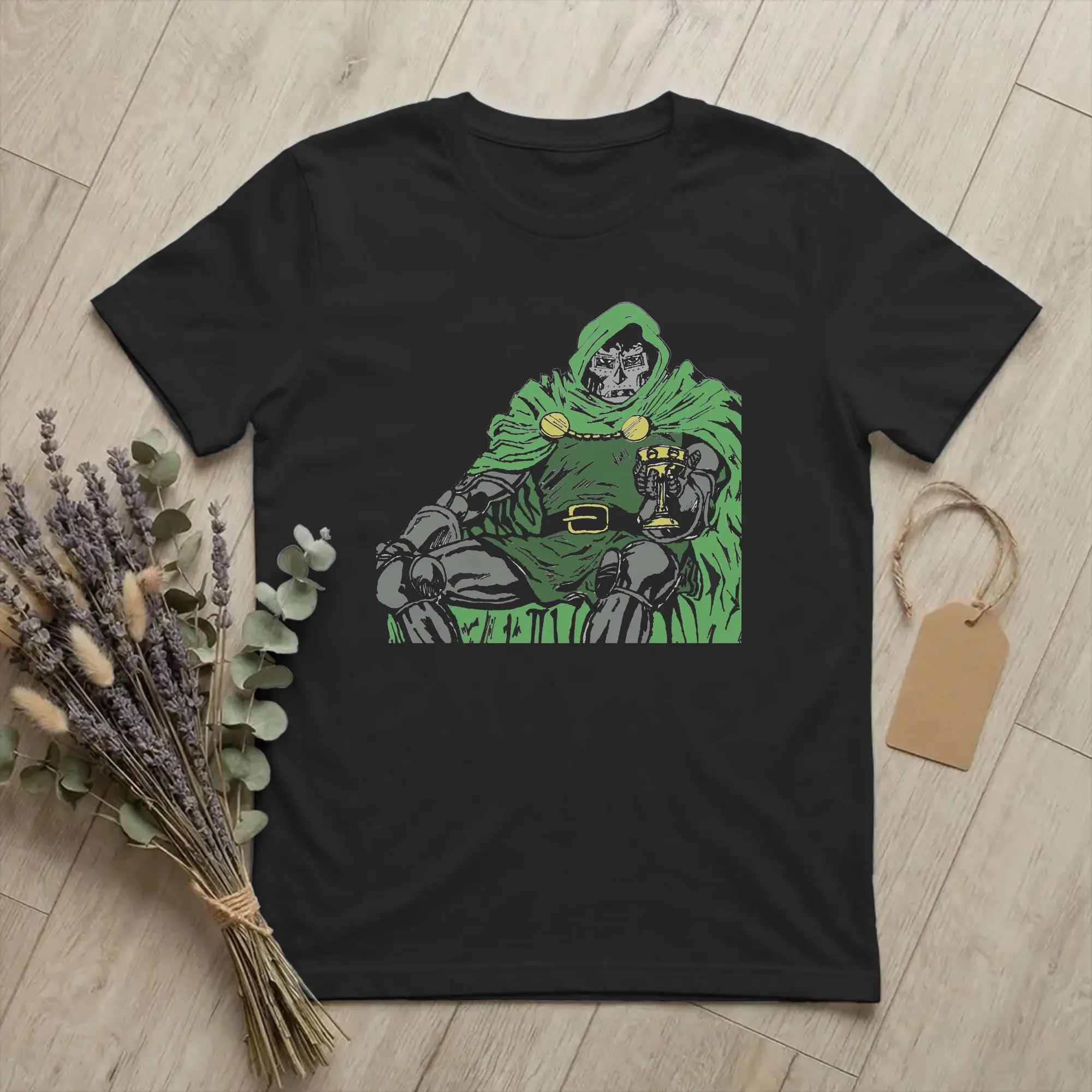 Funny Dr Dooms Supervillain   T Shirt Unisex 100%Cotton Short Sleeve Round Neck Summer Clothing