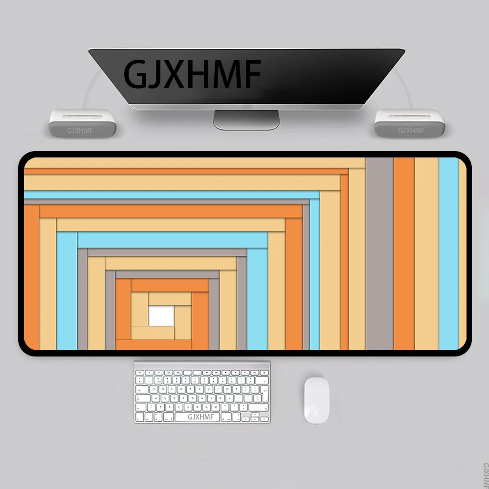 Simple style Mausepad yellow Desk Mat Gaming Mat Pad on The Table Office Gamer Accessories Keyboard Mats Mouse Pad Mouse Carpet