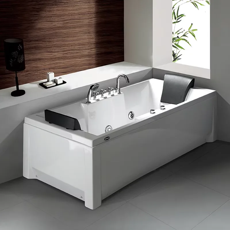 

Горячая распродажа, современная акриловая ванна Jakuzzi для дома, гидромассажная двойная гидромассажная спа-ванна