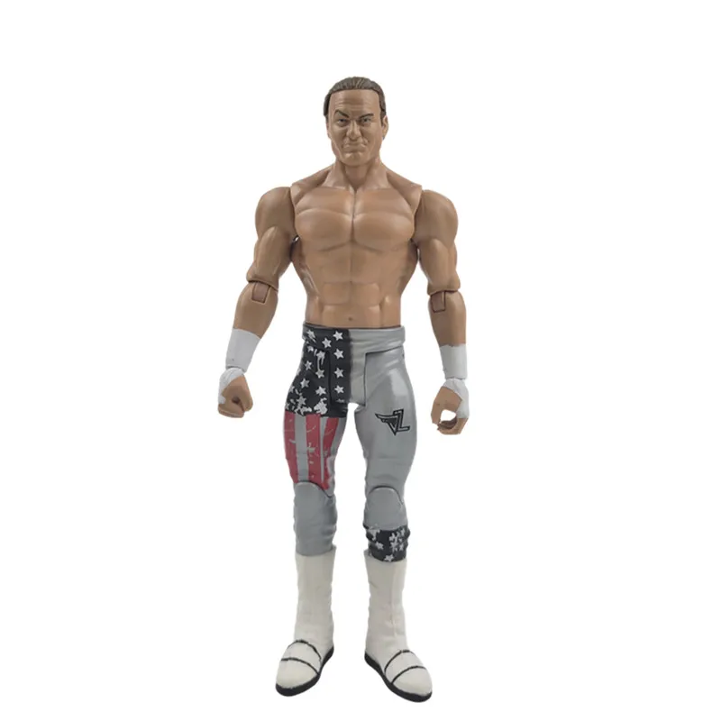 그림 레슬링 선수 액션 여성 남성 컬렉션 관절 움직일 수있는 인형 장난감 테이블 장식 소년 어린이 생일 선물 18cm 3