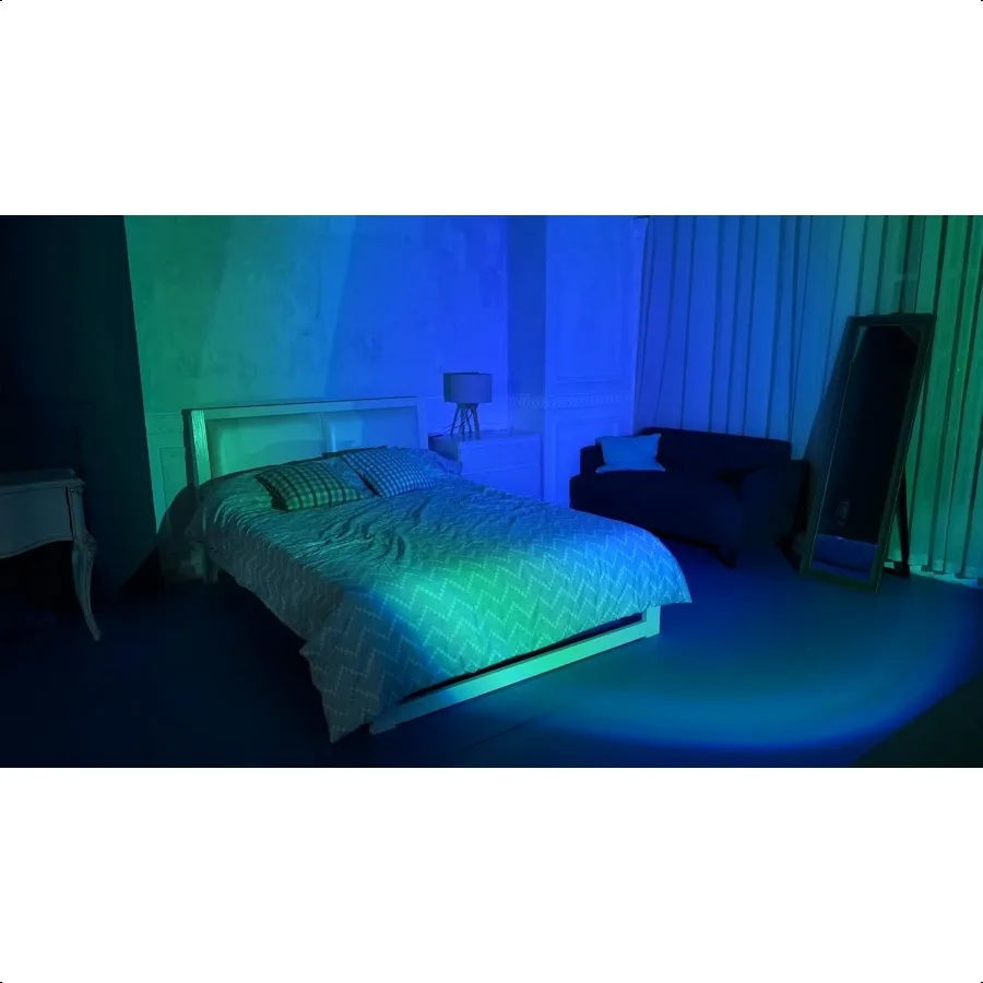 Lampada da tramonto Proiettore Luci a LED per camera da letto Luce notturna Luci RGB Luce solare Lampada da alba 10w Rotazione a 360 gradi Illuminazione d'atmosfera Ho