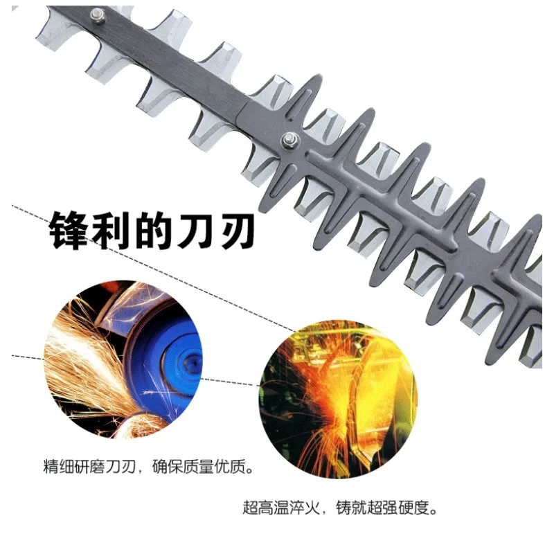BB Aosheng Machinery 3CX-600H Hedge Trimmer Horticultural Double sided Bl-ade Trimmer Coarse Branch Trimmer
