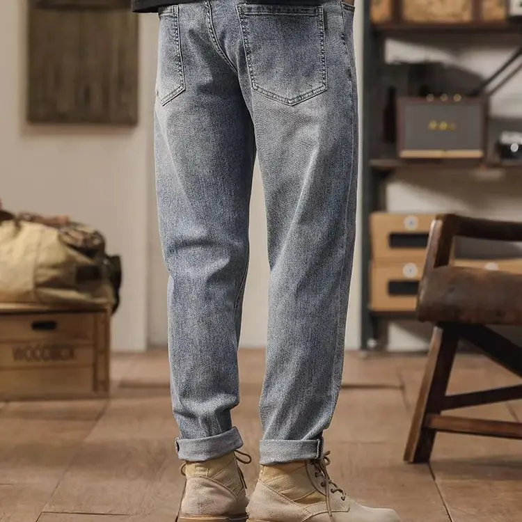 Новинка весны/лета 202, прямые джинсы в корейском стиле