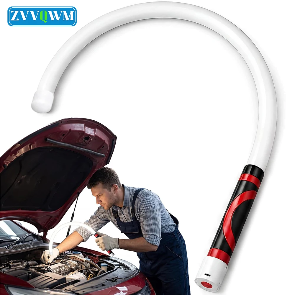 1-2Set 73cm Flexible LED Flashlight Stick Bendable Mechanic Work Lamp Waterproof 3 Brightness Modes for Car Repair Inspection