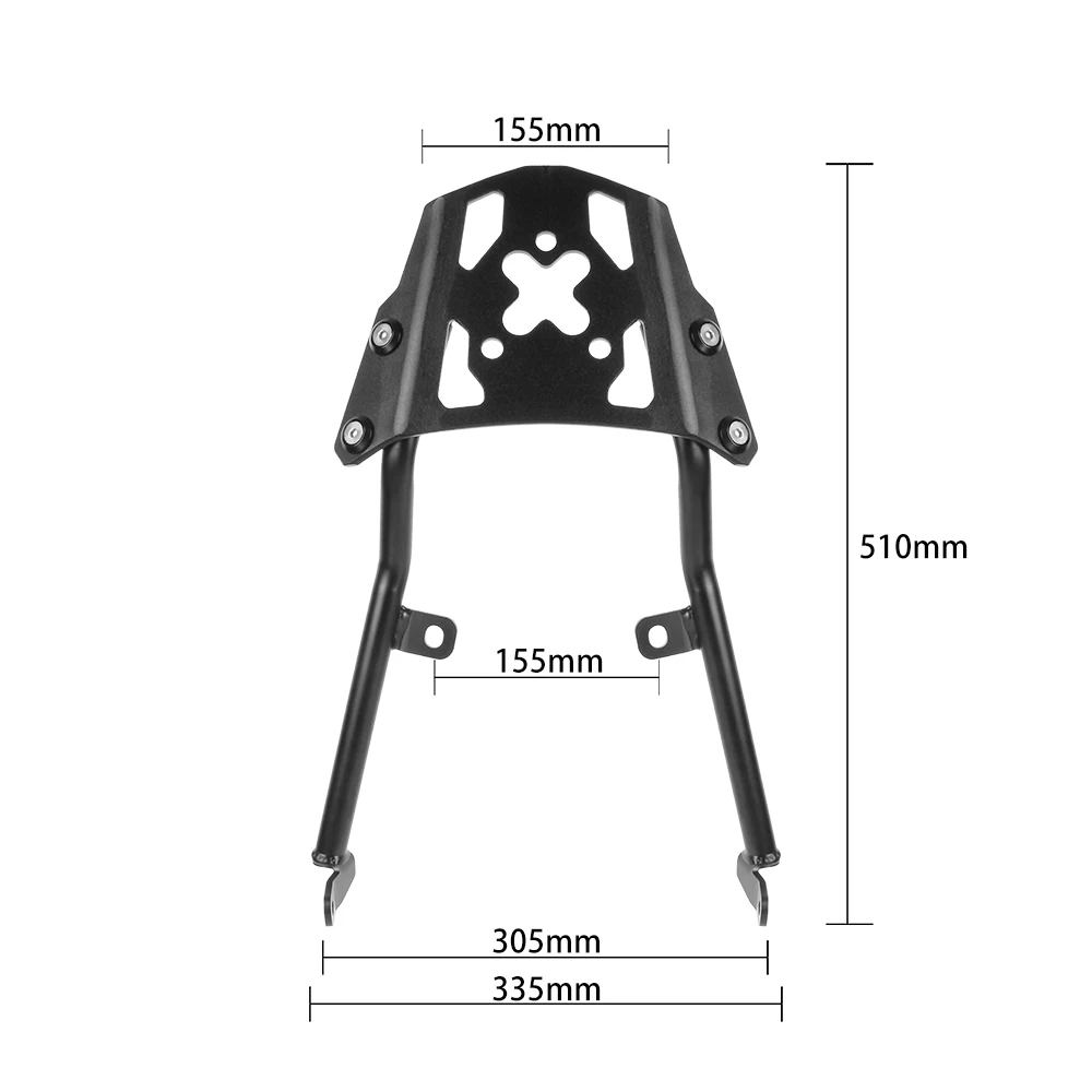 Motorcycle Rear Luggage Bracket Cargo Support For Honda CB650F 2015 2016 2017 2018 CB650 CB 650 F Tail Rack Top Case Box Holder