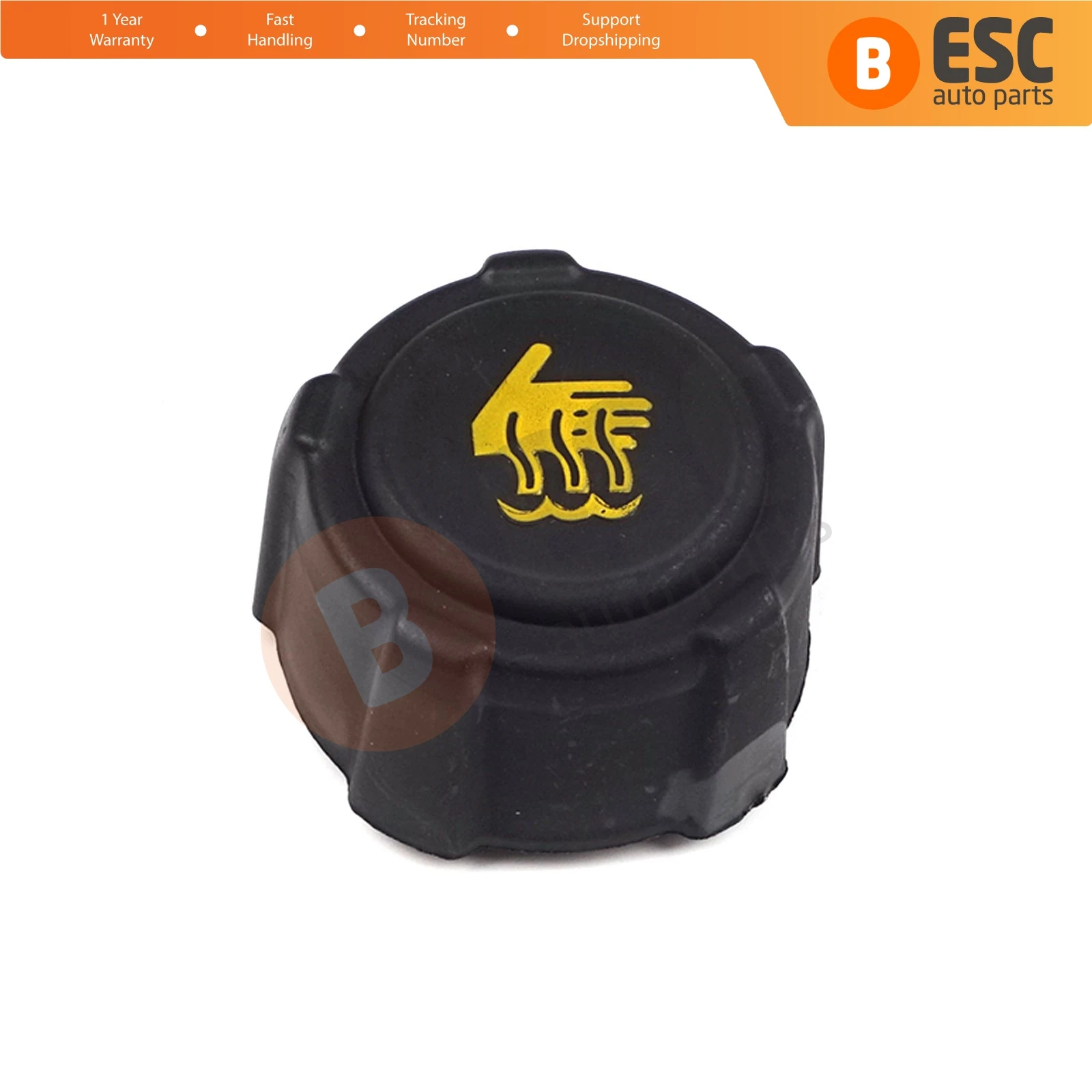 ESC Auto Parts ESP623 Radiator Expansion Tank Cap Lid 8200048024 for Renault Nissan Citroen Suzuki Opel Vauxhall Made in Turkey