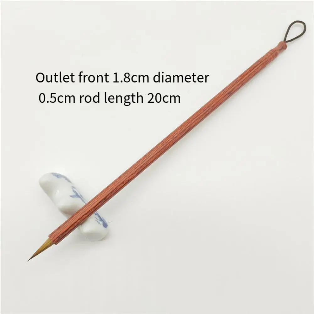 Durable Chinese Calligraphy Brush Drawing Portable Weasel Hair Brush Multifunction Multi-purpose Hook Line Pen Calligraphy