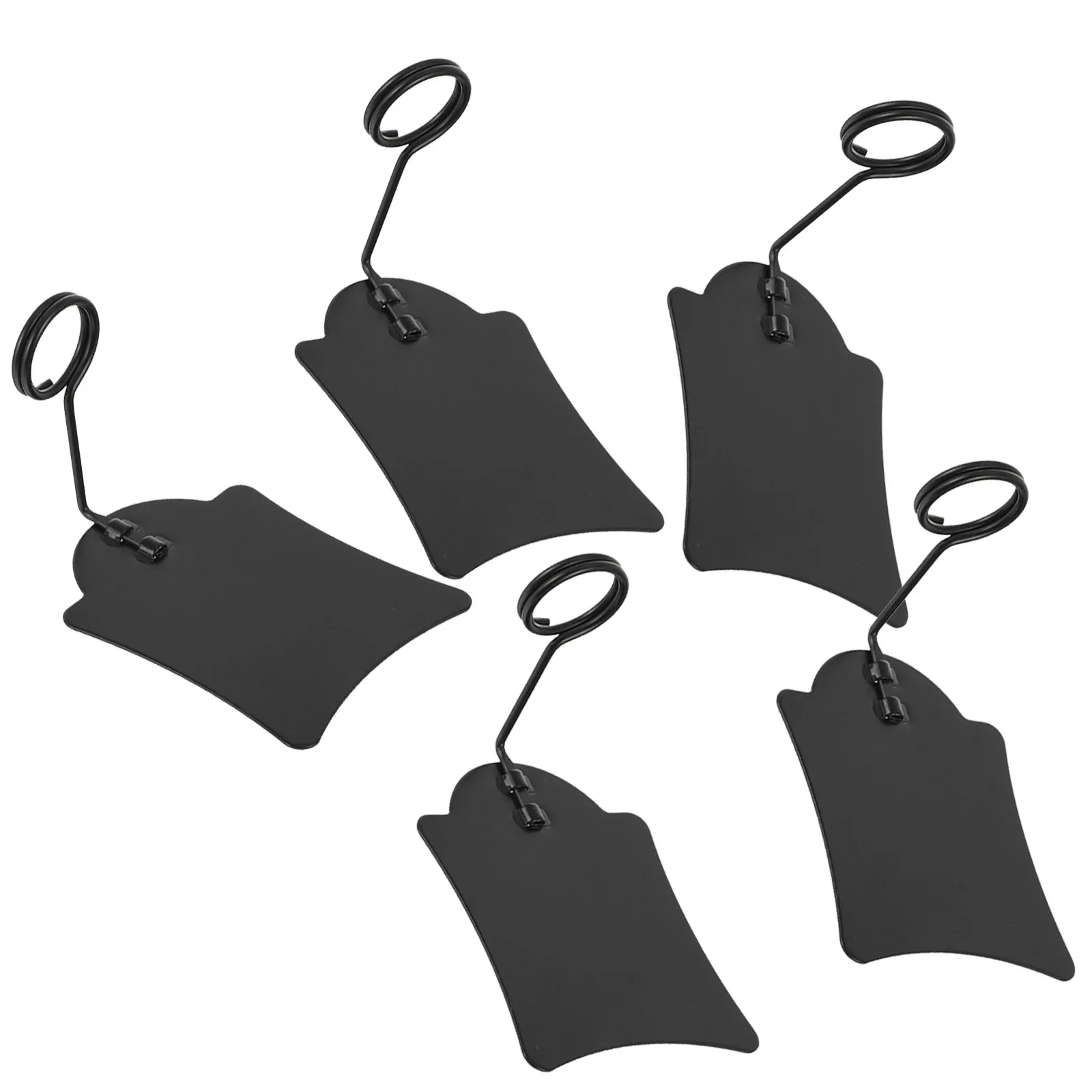 

5Pcs Price Tag Holder Metal Label Clips for Supermarket Bakery Food Sign Holder Advertising Wire Clip Reusable