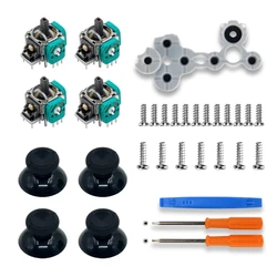 3D Analog Joystick Sensor Module Cap Conductive Silicon Rubber Screws Tool For XBOX ONE/XBOX Series S X/XBOX ONE SLIM Controller