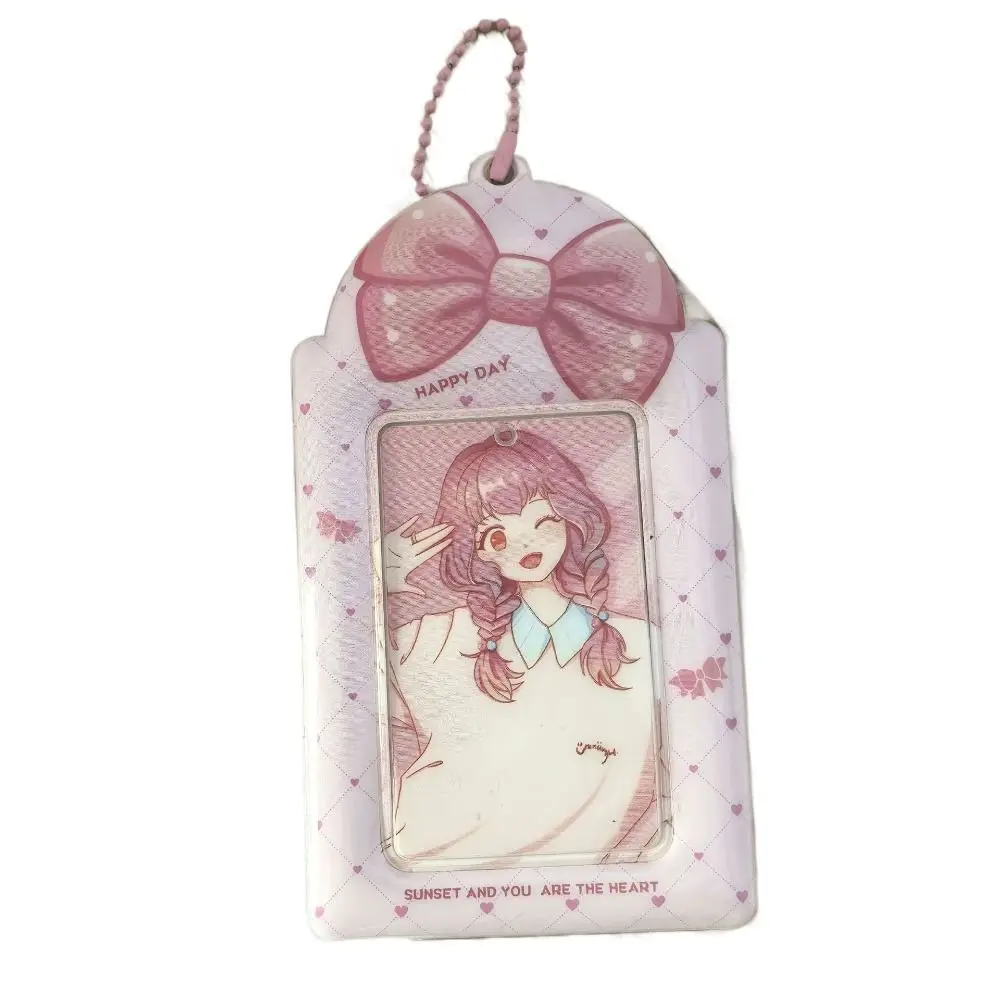 

Cute 3 inch Photo Card Sleeves PVC K-Pop Idol Photo Card Protectors Clear Scratch-Resistant Fans Collection Accessories