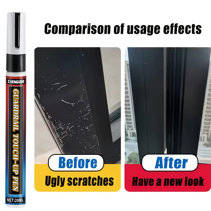 Car Button Repair Pen |   Black Touch-Up Paint |   Repair Scratches on Interior/Steering Wheel/Dashboard |   Leather Seat Color Matching