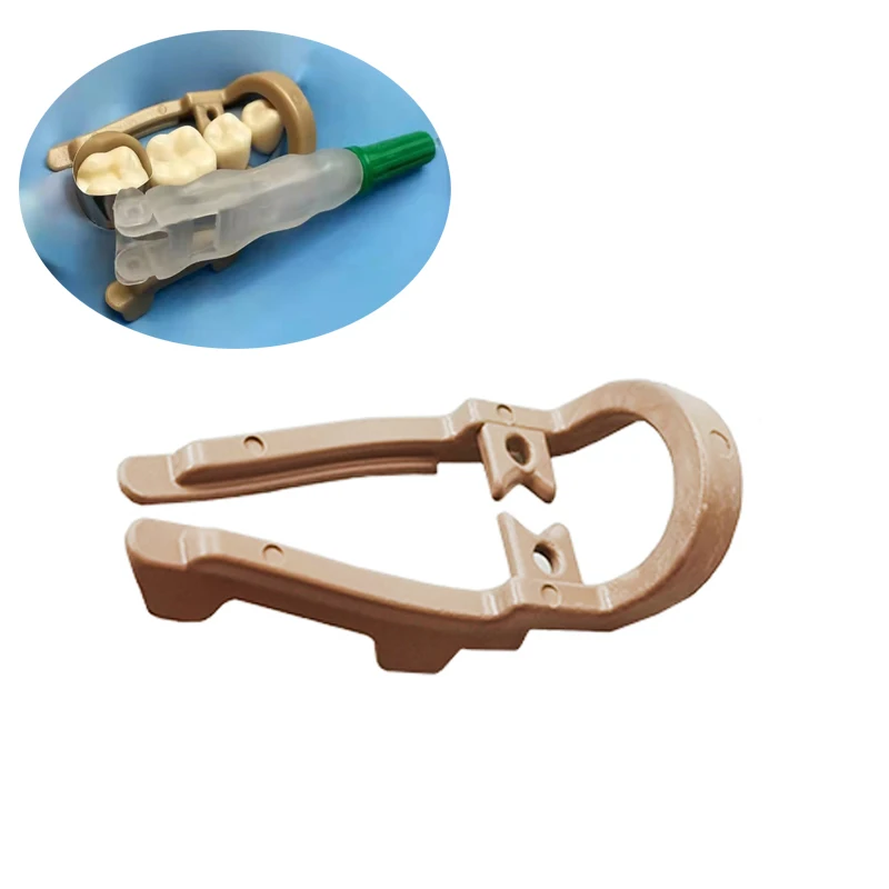 Autoclavable Distal Extension Rubber Dam Clamp Set Includes Long and Short Designs for Posterior Isolation