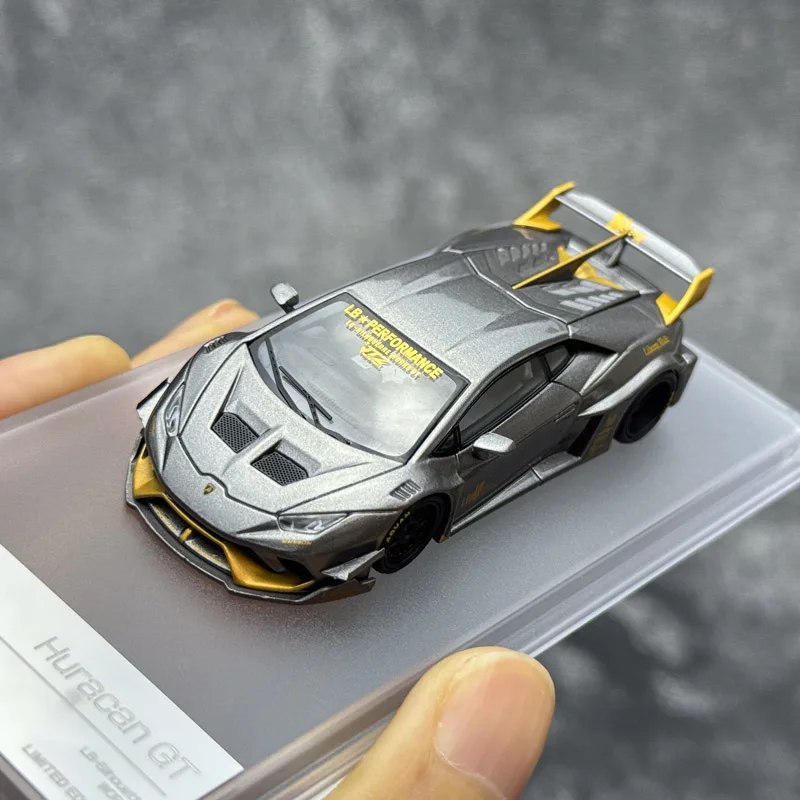KING MODEL 1:64 Huracan GT LP610-4 Alloy Car Diecasts & Toy Vehicles Car Model Miniature Scale Model Car For Children