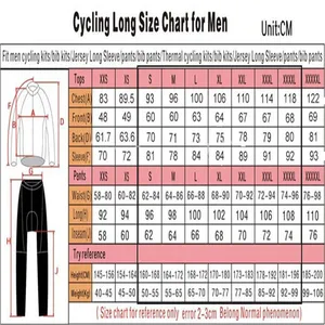 Jaqueta térmica de ciclismo para homens, terno manga comprida, roupa de bicicleta MTB Road Bike, inverno 10 principais vendas roupas masculinas de time - №9