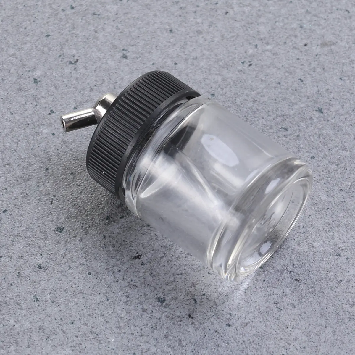 

Бутылки для аэрографа 22 мл, прозрачные стеклянные емкости с адаптером-крышкой, подходят для большинства аэрографов с сифонной подачей, бутылки для аэрографии