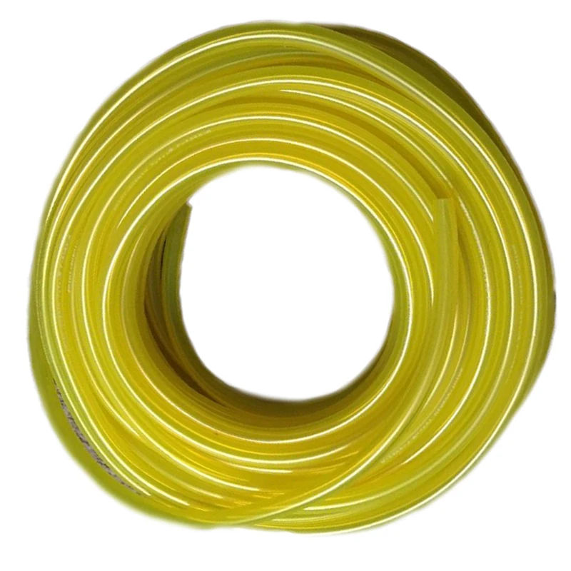 Yellow Fuel Pipe F-4040-A Petrol Hose Inner Diameter 6.25mm Lawn Mower Line Tube Pipe Replacement Hose 3 Meters