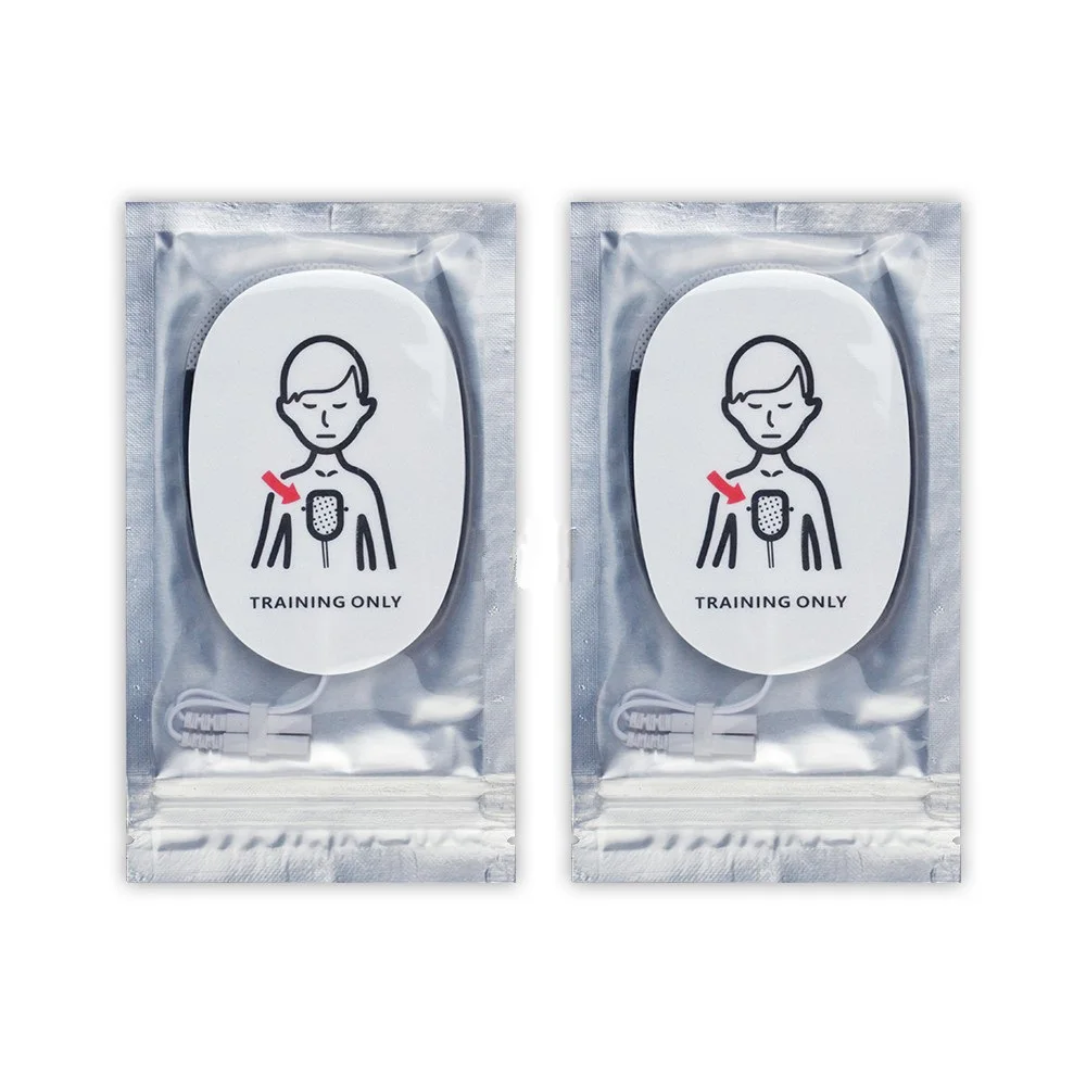 AED Training Device Patches First Aid Training Replacement Pads Adult/Childs Training Universal Trainer
