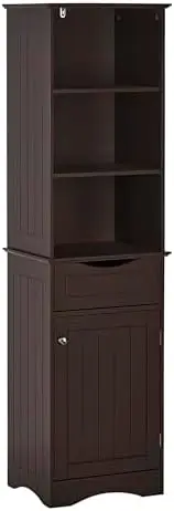 

Espresso Ashland Tall Cabinet