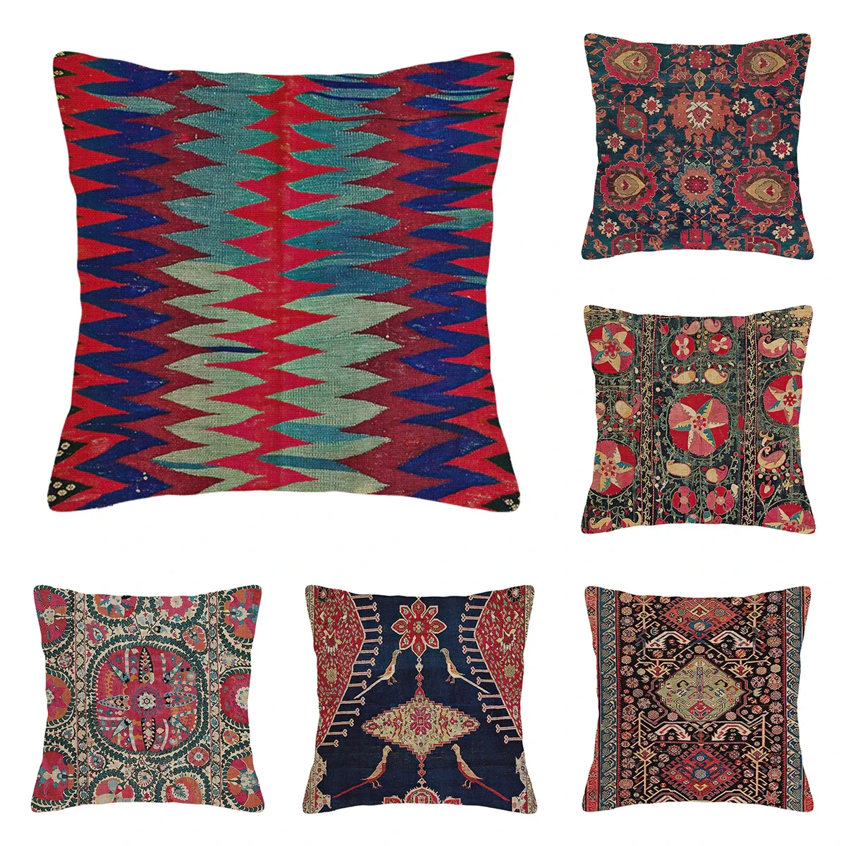 

Home living room modern decoration cushion decoration pillow cover 45*45 40x40cm 60x60cm 45x45cm Persian pattern 50x50cm boho