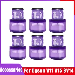 Per Dyson V15 V11 SV14 aspirapolvere filtro lavabile accessorio filtro HEPA Cordless Stick aspirapolvere Post dyson V11 filtro