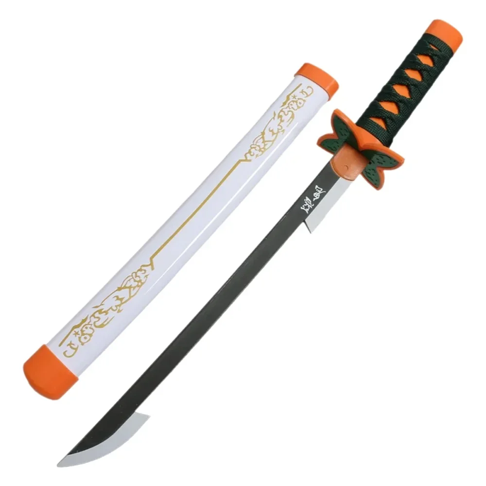 

42cm Demon Slayer Kochou Shinobu Anime Plastic Katana Role Play Kimetsu no Yaiba Kamado Tanjirou Sword 16.5inch Model