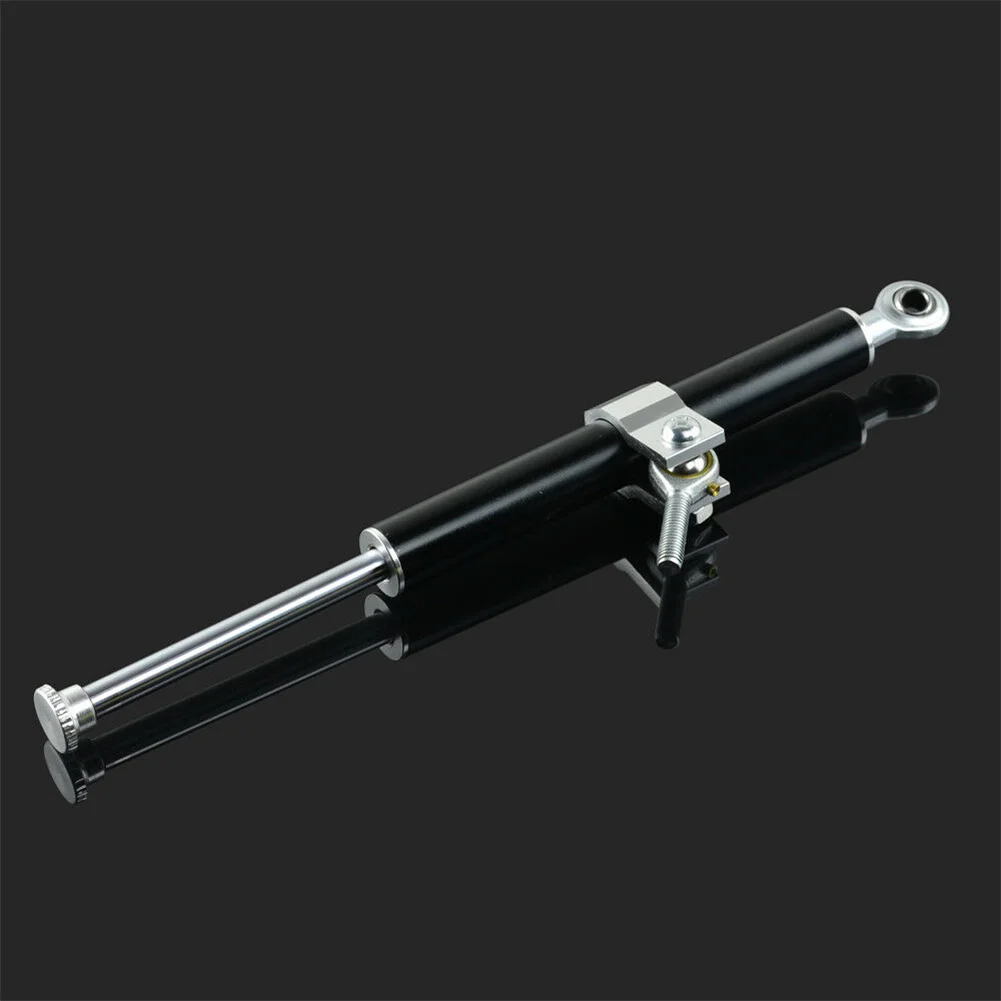 Steering Damper for Motorcycle For Stabilizer 330mm Aluminum Linear Adjustable Design for Improved Handling Stability