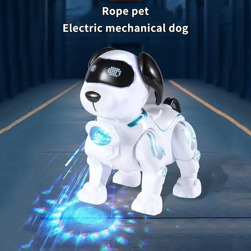 Robot Dog Electronic Stunt Pet Interactive Touch Programmable Smart Walking Dancing Kids Birthday Gift For Kids Boys Girls