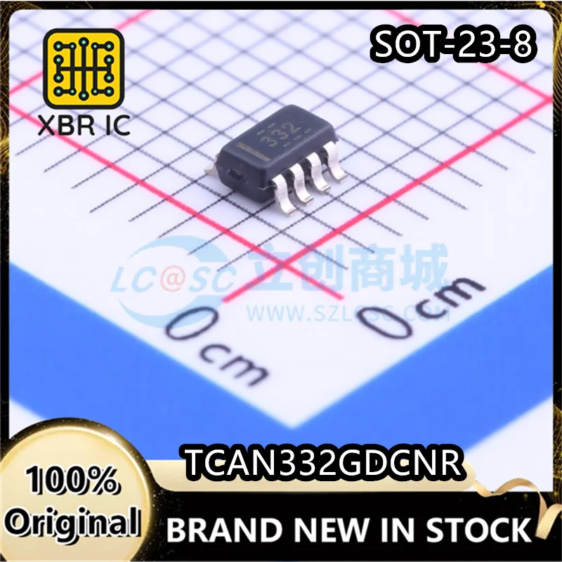 

(2/10 pieces) TCAN332GDCNR SOT-23-8 Silkscreen 332 CAN transceiver TCAN332 New original authentic spot fast delivery