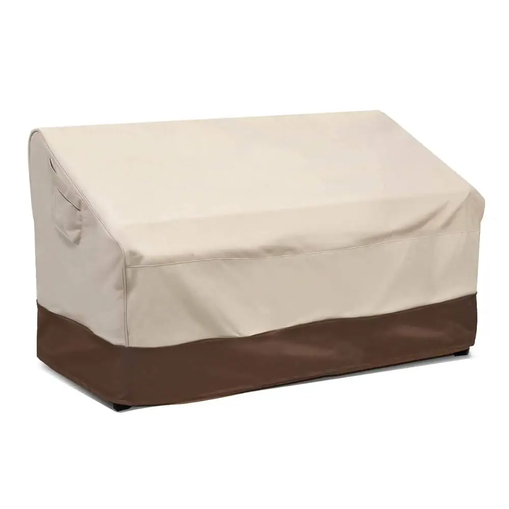 

2-Seater Heavy Duty Patio Bench Loveseat Cover,100% Waterproof Outdoor Sofa Cover, Lawn Patio Furniture Covers With Air Vent,