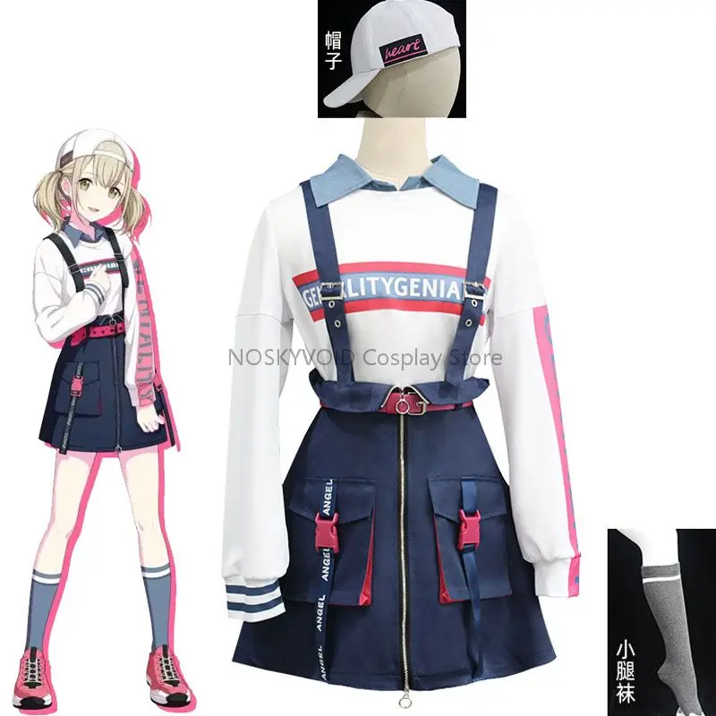 

PRSK Azusawa Kohane Cosplay Costume Miku:Colorful Stage! Vivid BAD SQUAD Khn Virtual Singer Anime Clothing