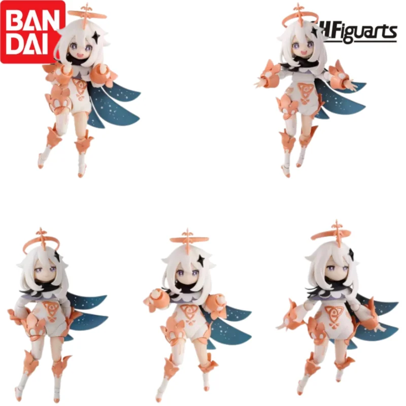 

In Stock Bandai Original S H Figuarts Paimon Paimon Action Figure Model Doll Brand New Boxed Anime Characters Toys Model Garage