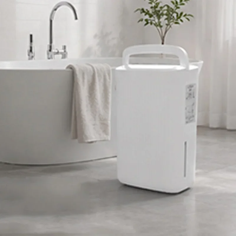 12L/24H Portable Air Dryer, 2.1L Water Tank, Compressor Dehumidifier—for Bedrooms, Bathrooms, Basements