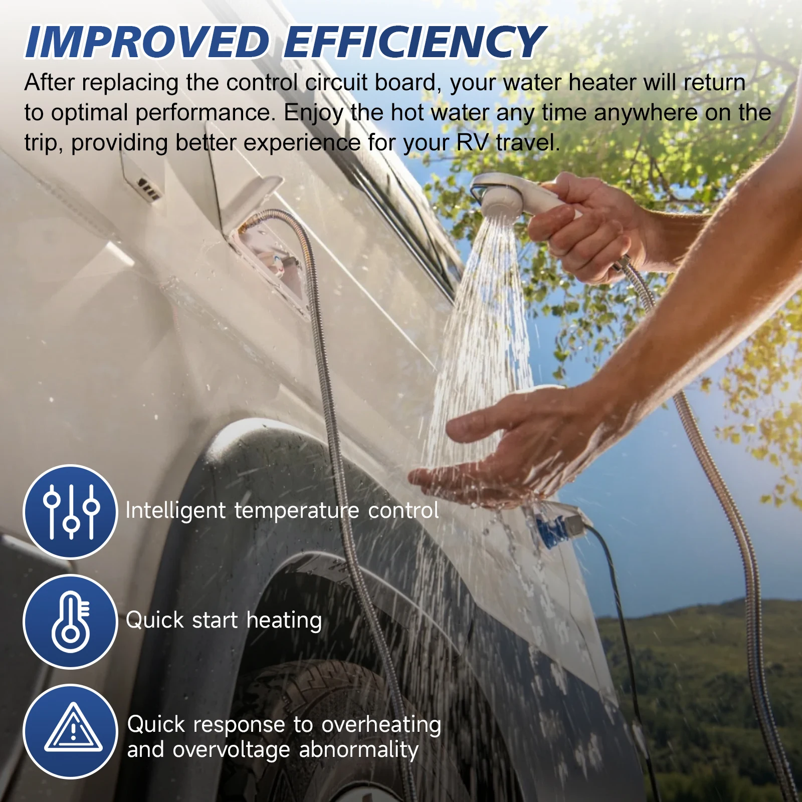 سخان المياه لوحة تحكم عدة 93305 91365 91346 93851 ل Atwood GCH6A-10E GC6AA-10E GC10A-4E GCH10A-4E RV 12VDC الغاز الكهربائية #5