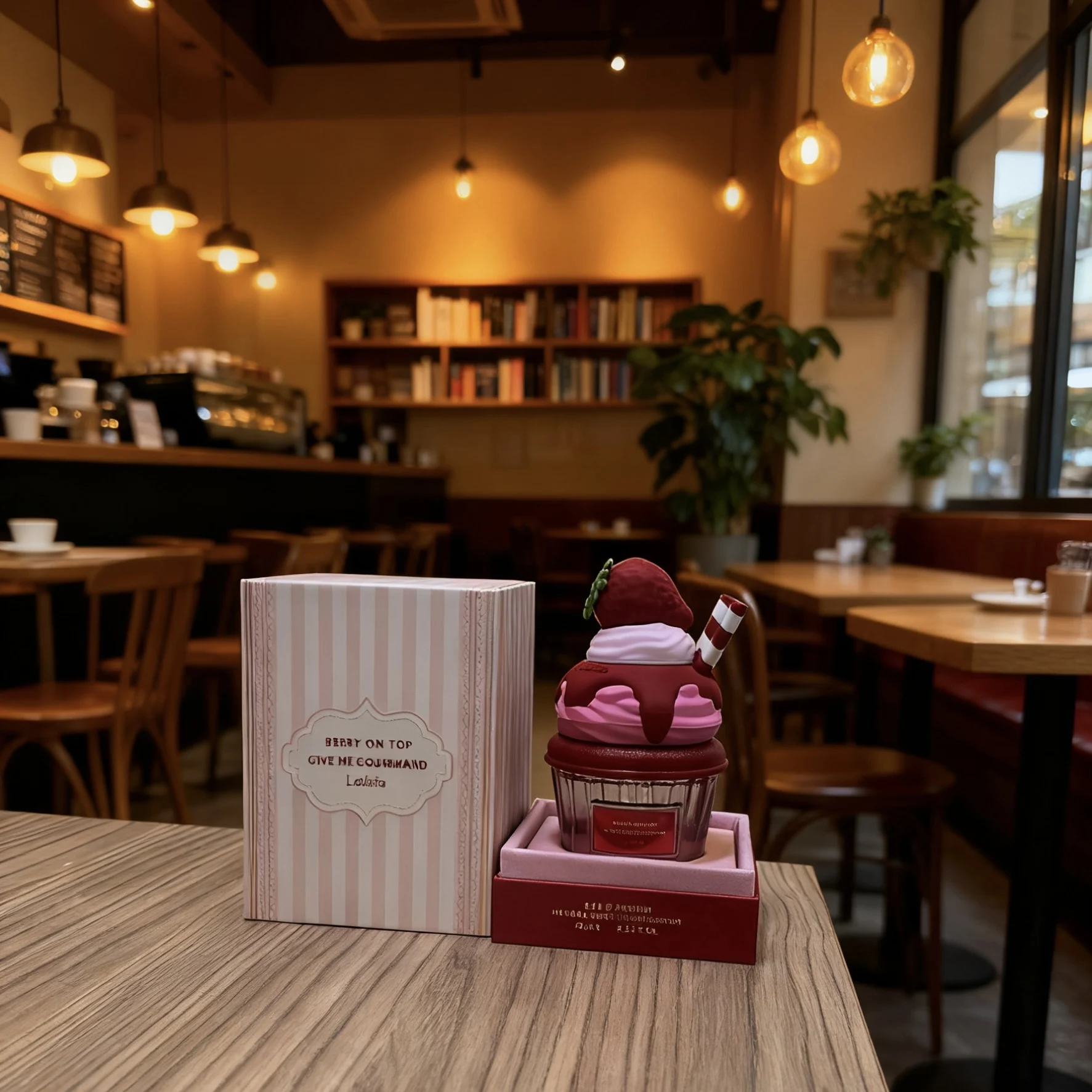 Lattafa BERRY ON TOP Strawberry -75ml |   hadiah Tahun Baru uniseks