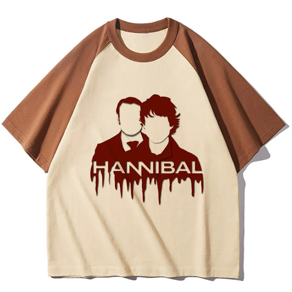 Hannibal t shirt women athleisure trendy elegant tshirt female 2000s clothes